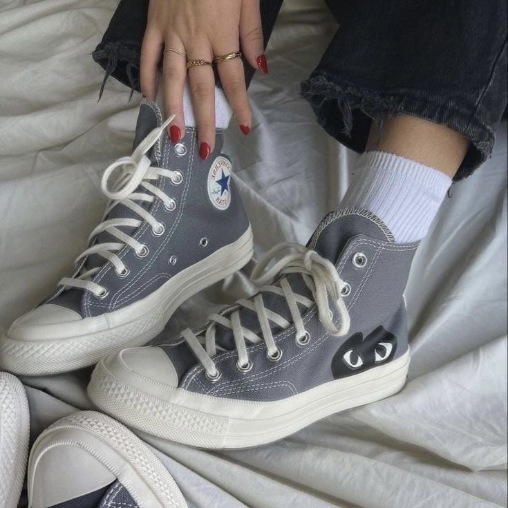 Converse Chuck Taylor All Star 70 Hi Comme des Garcons PLAY Grey