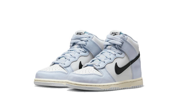 Nike Dunk High Aluminium Schwarz Enfant (PS)