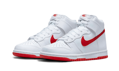 Nike Dunk High Weiß Picante Rot