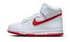 Nike Dunk High Weiß Picante Rot