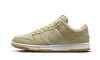 Nike Dunk Low Khaki Wildleder Gummi