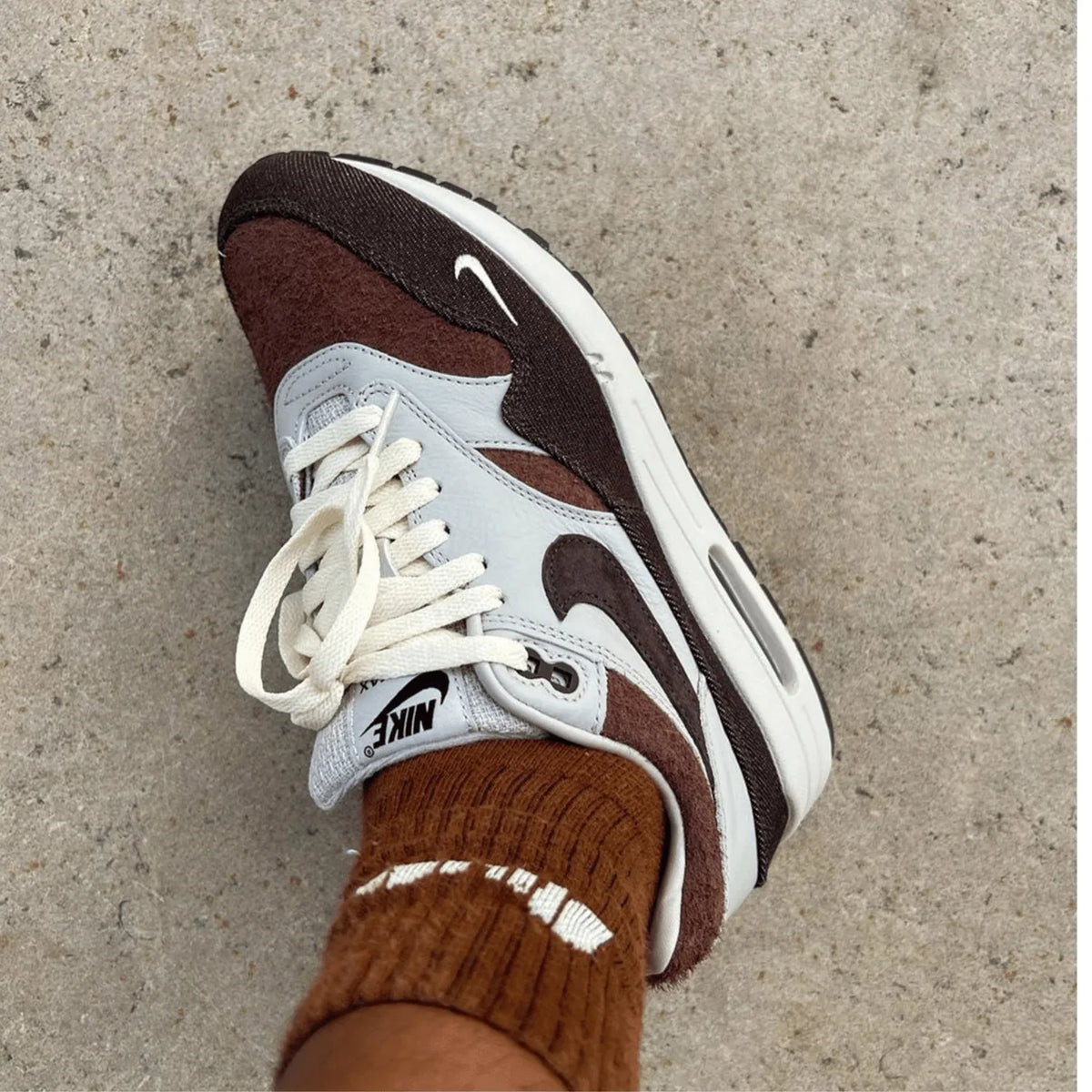 Nike Air Max 1 Braun Größe? Exklusiv