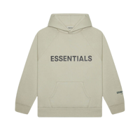 Fear of God Essentials FW20 Hoodie Applique Logo Moss