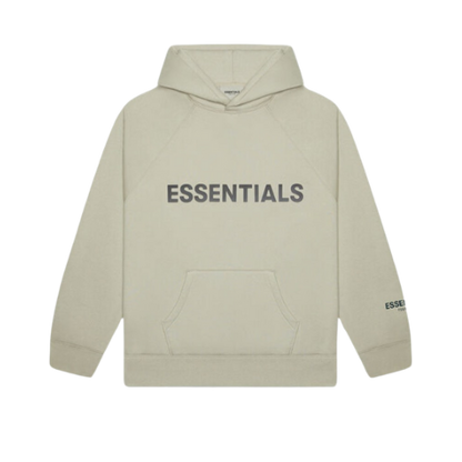 Fear of God Essentials FW20 Hoodie Applique Logo Moss