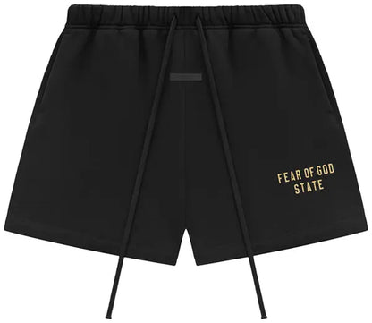 Fear of God Essentials FW24 Black Yellow Summer Set