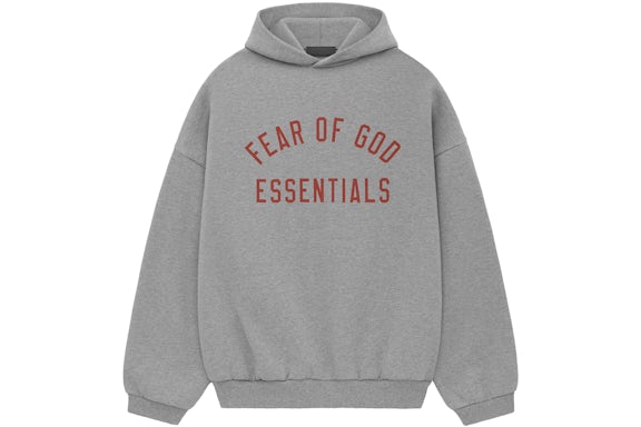 Fear of God Essentials FW24 Dunkelgrau meliert Komplettset