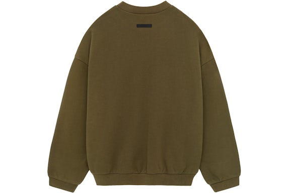 Fear of God Essentials FW24 Olivgrüner Pullover