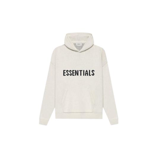 Fear of God Essentials Knit Pullover Hoodie (SS21) Buttercream