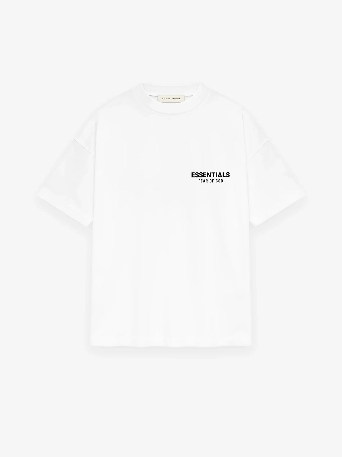 Fear of God Essentials SS25 Strahlend weißes T-Shirt