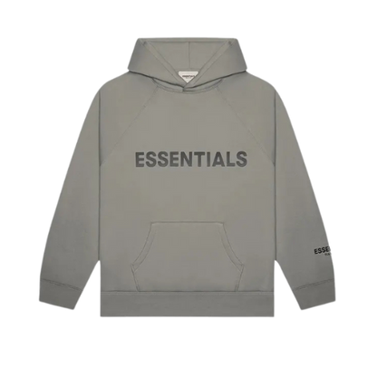 Fear of God Essentials FW20 Hoodie Applique Cement