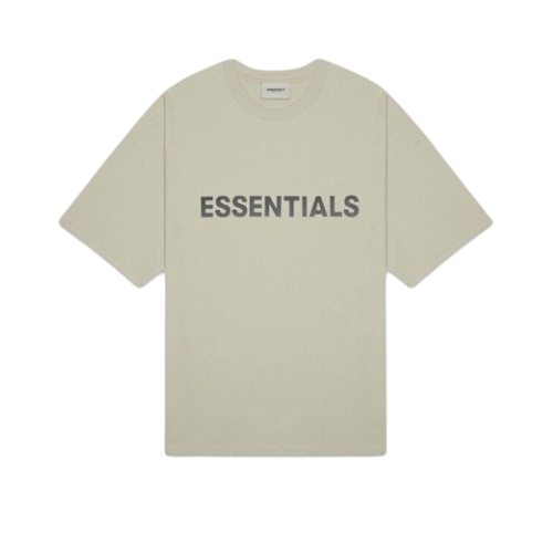 Fear of God Essentials FW20 T-Shirt Applikation Moos