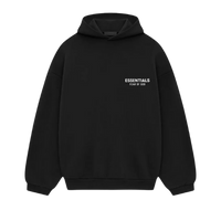 Fear of God Essentials FW24 Black White Hoodie