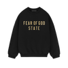 Fear of God Essentials FW24 Black Yellow State Sweater