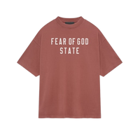Fear of God Essentials FW24 Crimson T-shirt