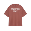 Fear of God Essentials FW24 Crimson T-shirt
