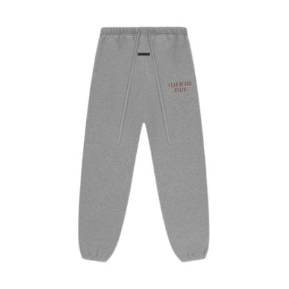 Fear of God Essentials FW24 Dark Heather Lange Broek