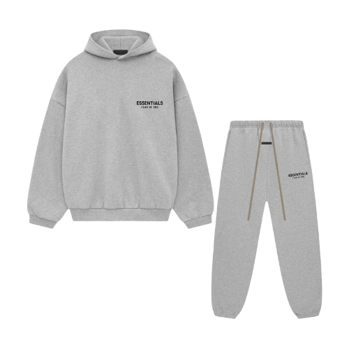 Fear of God Essentials FW24 Light Heather Komplettset
