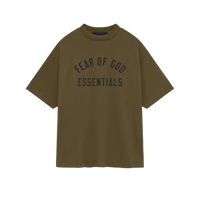 Fear of God Essentials FW24 Olive T-shirt