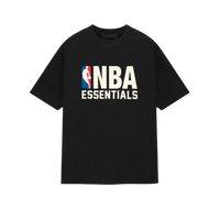 Fear of God Essentials NBA Black White T-shirt