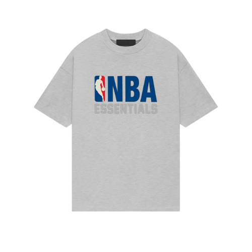 Fear of God Essentials NBA Hellmeliertes T-Shirt