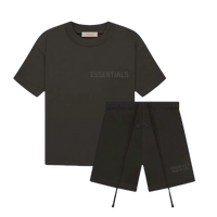 Fear of God Essentials Off Black Summer Set