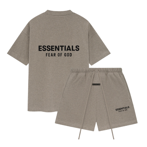 Fear of God Essentials SS25 Homestead Heather Sommer-Set