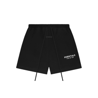 Fear of God Essentials SS25 Jet Black Korte Broek