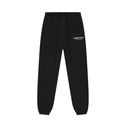 Fear of God Essentials SS25 Jet Black Lange Broek