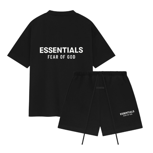 Fear of God Essentials SS25 Jet Black Sommerset