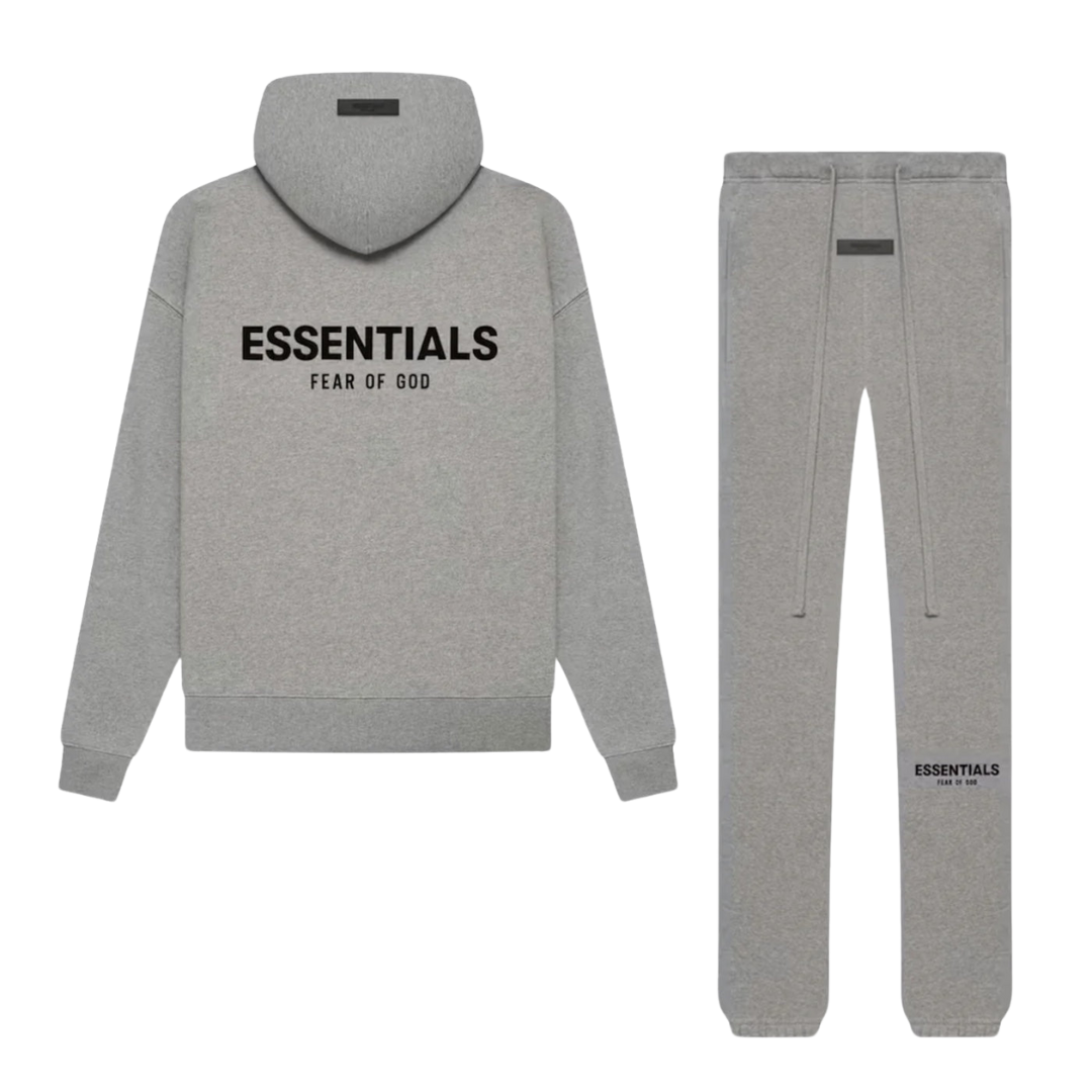 Fear of God Essentials Dunkles Haferflocken-Komplettset