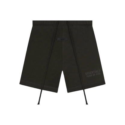 Fear of God Essentials Off Black Korte Broek