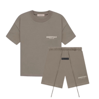 Fear of God Essentials Desert Taupe Summer set