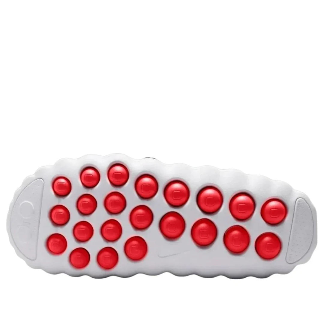 Nike Mind 001 Slide White Speed Red detail 3