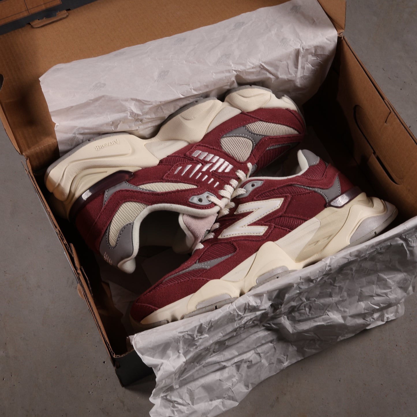 New Balance 9060 Washed Burgundy 