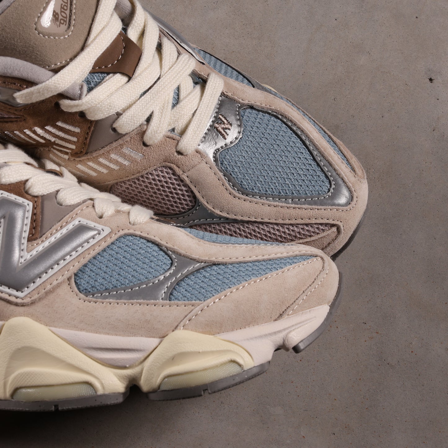 New Balance 9060 Sea Salt Blue Mushroom