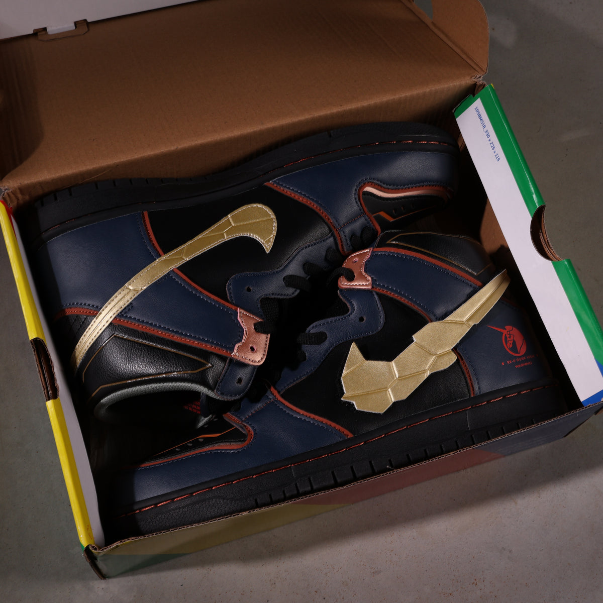 Nike SB Dunk High RX-0 Unicorn Gundam 02 Banshee