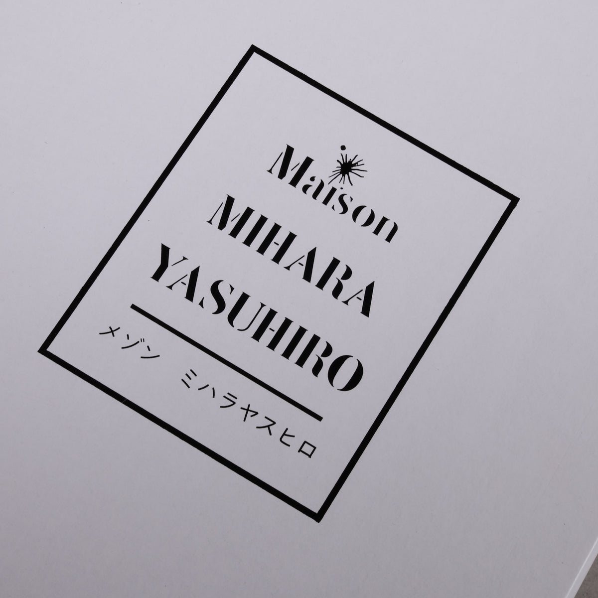 Maison Mihara Yasuhiro Peterson OG Sole Canvas Low Frayed Black (SALE)