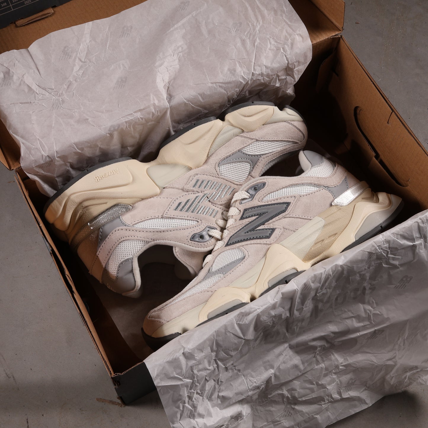 New Balance 9060 Sea Salt White