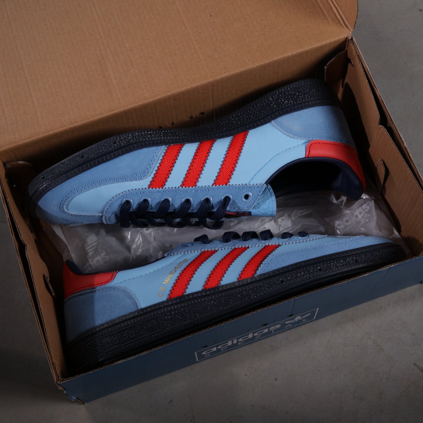 adidas Handball Spezial Manchester C.P. Company Light Blue