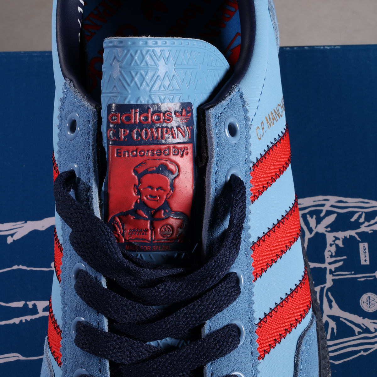 adidas Handball Spezial Manchester C.P. Company Light Blue
