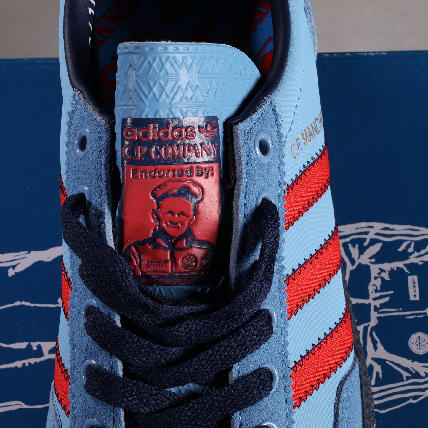 adidas Handball Spezial Manchester C.P. Company Light Blue