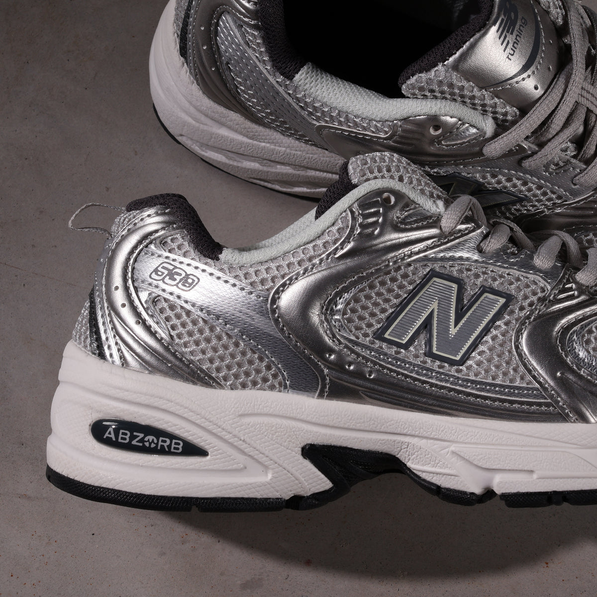 New Balance 530 Grey Matter Silver Metallic