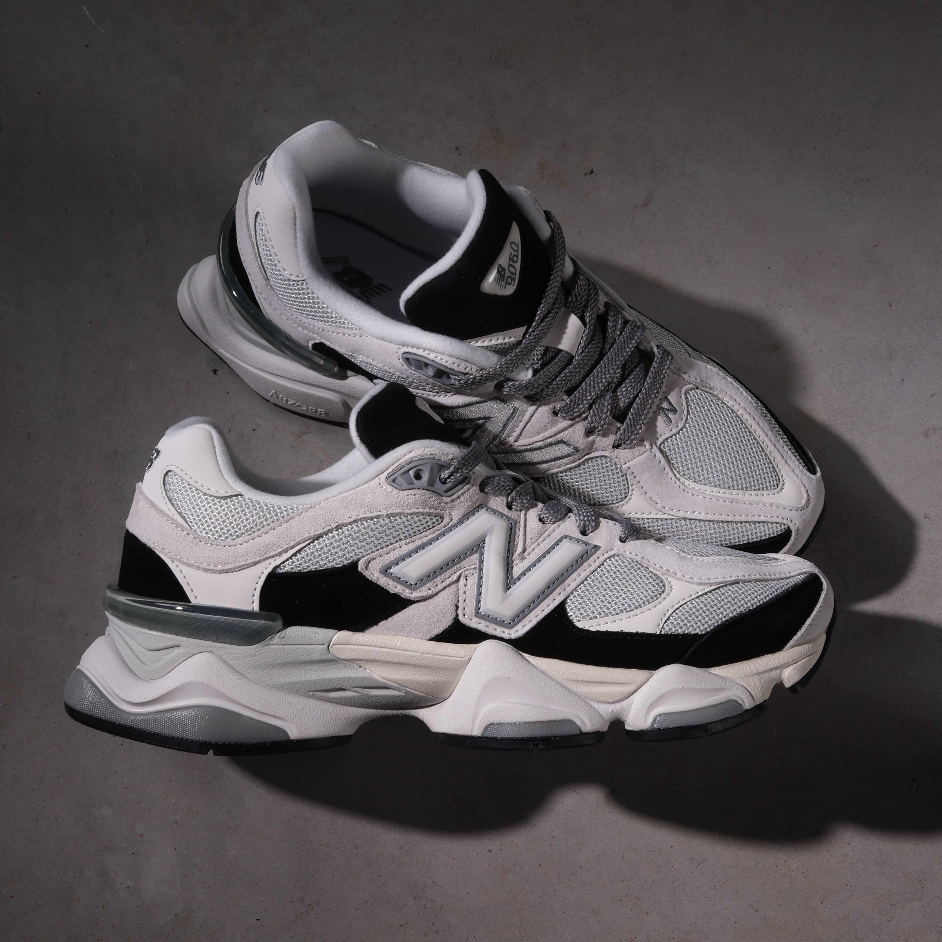 New Balance 9060 Grey Jet Black – Capri Amsterdam
