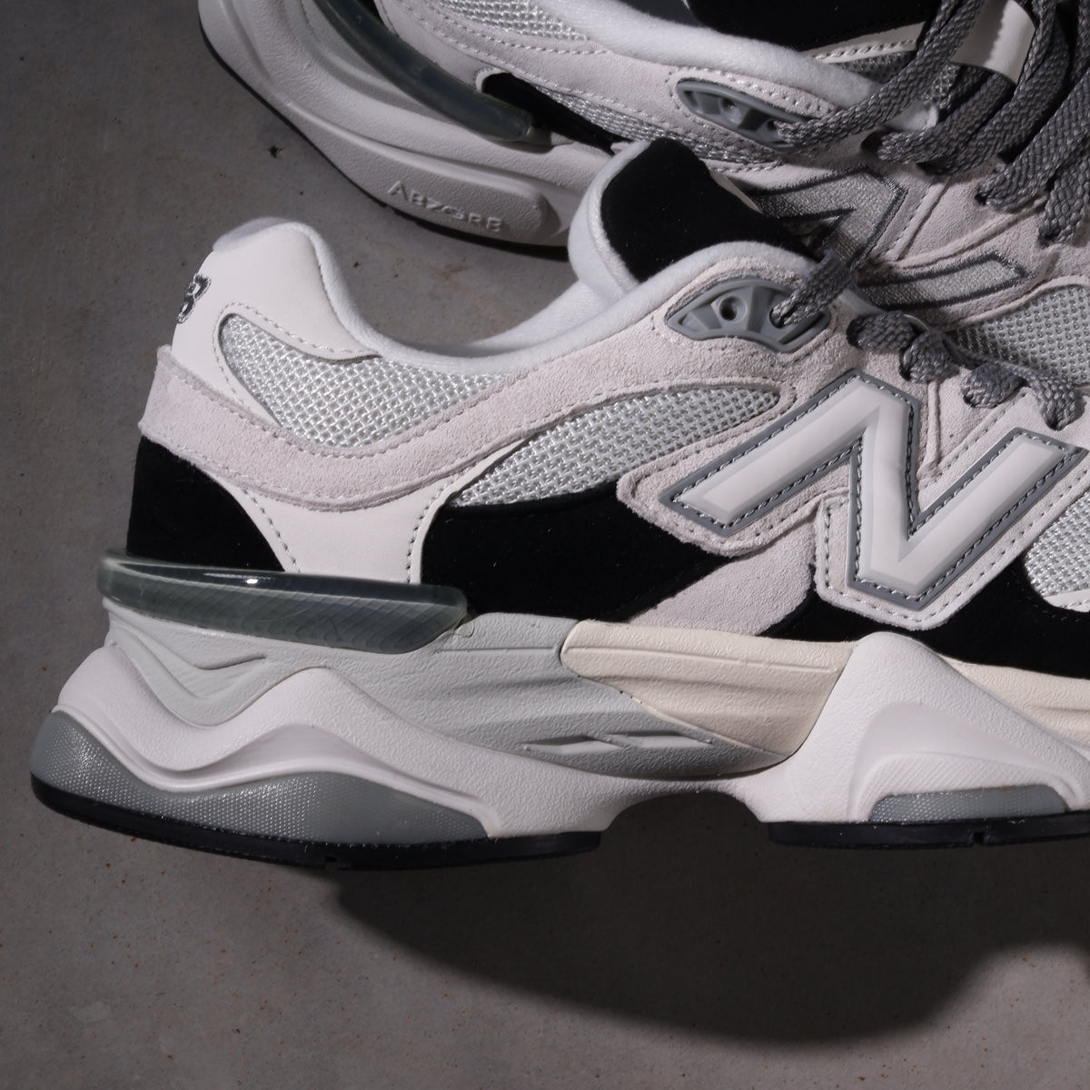 New Balance 9060 Gray Jet Black