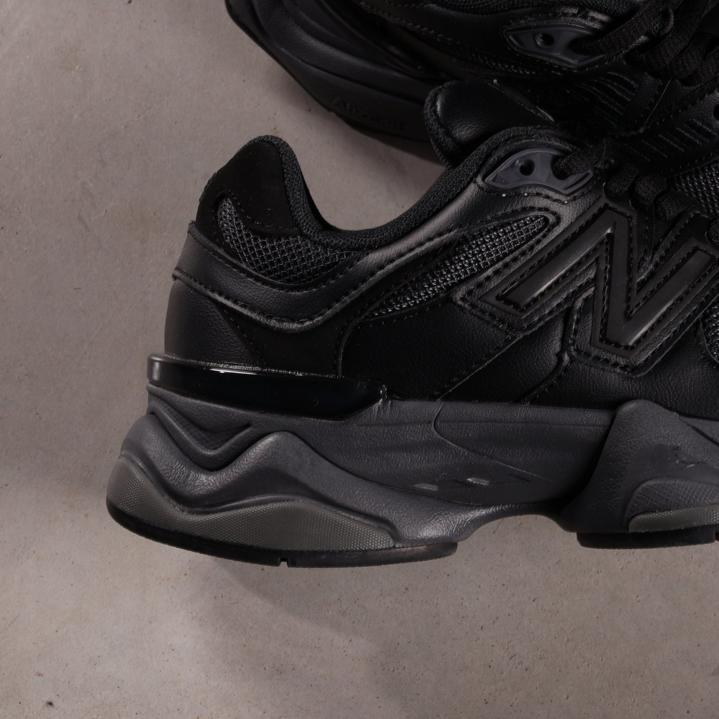 New Balance 9060 Black Leather (SALE)