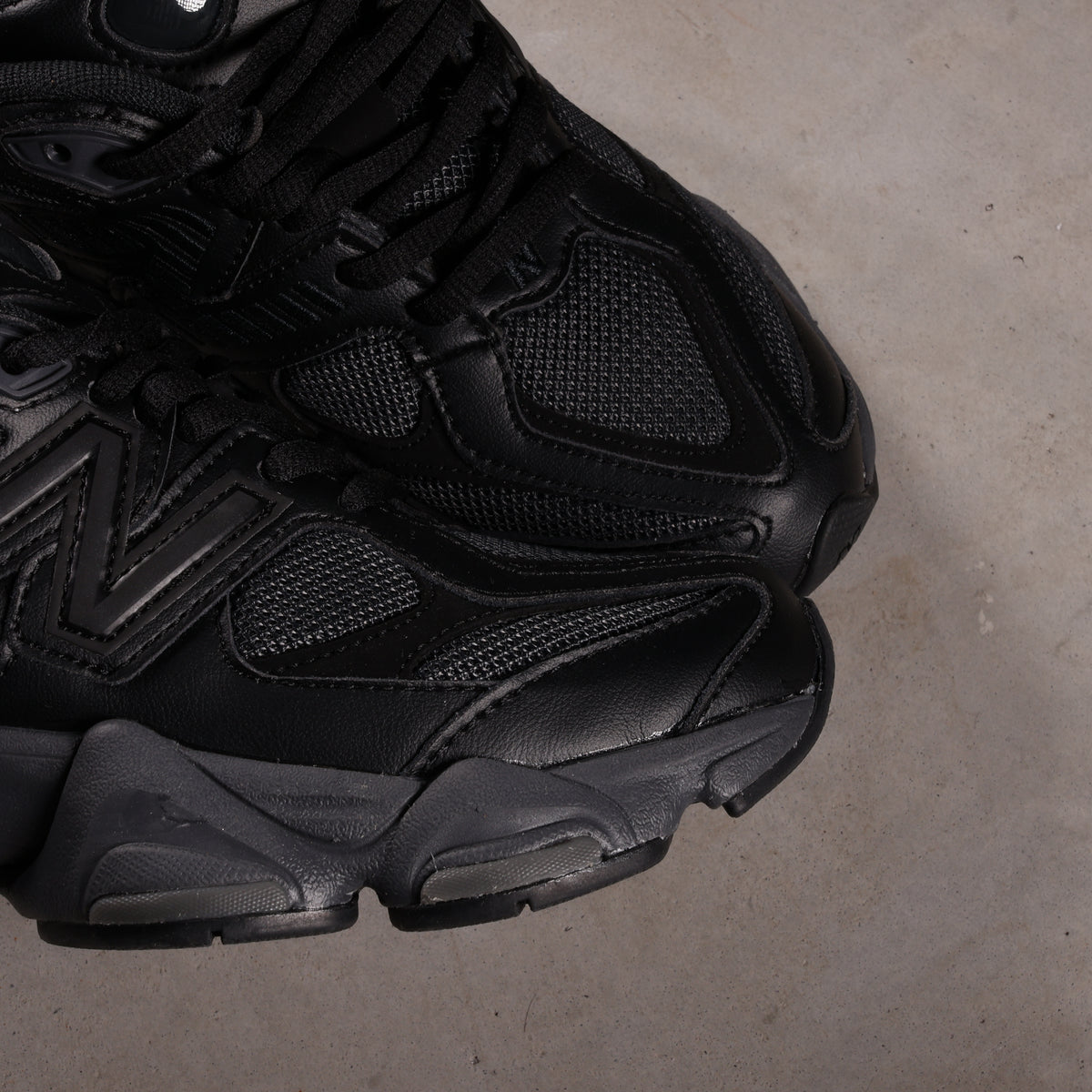 New Balance 9060 Black Leather (SALE)