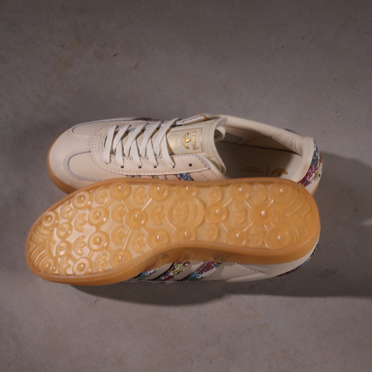 Adidas Gazelle Indoor Liberty London Floral Embroidery Stripes (Women's)