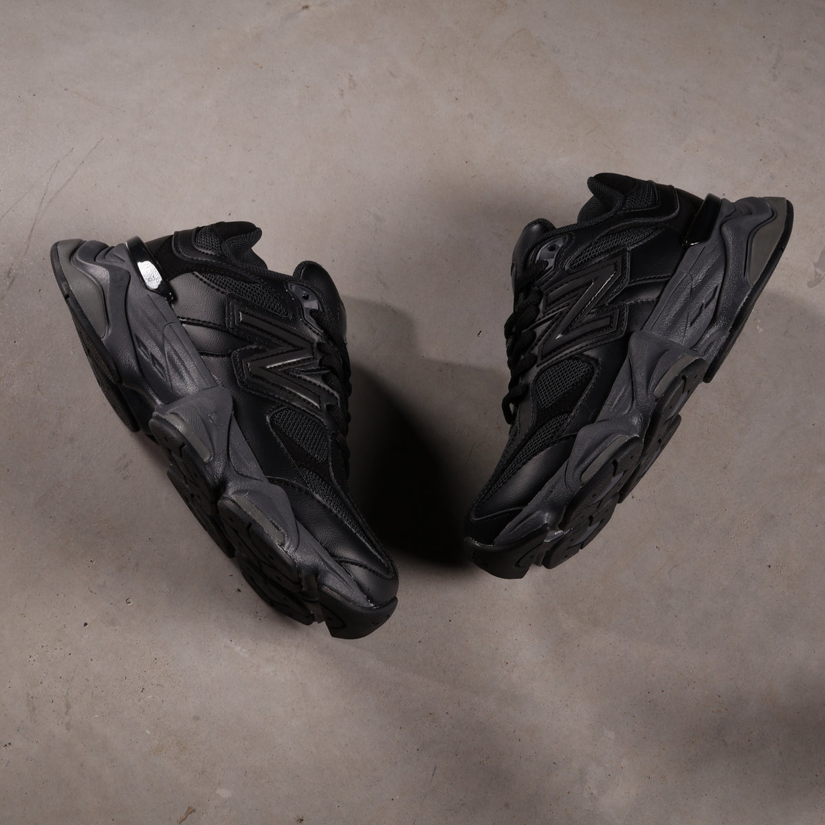 New Balance 9060 Black Leather
