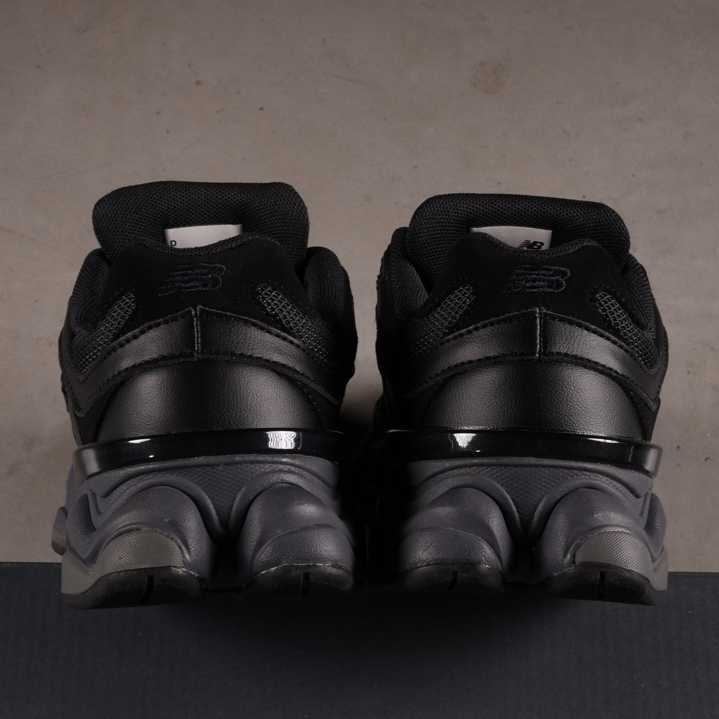 New Balance 9060 Black Leather (SALE)