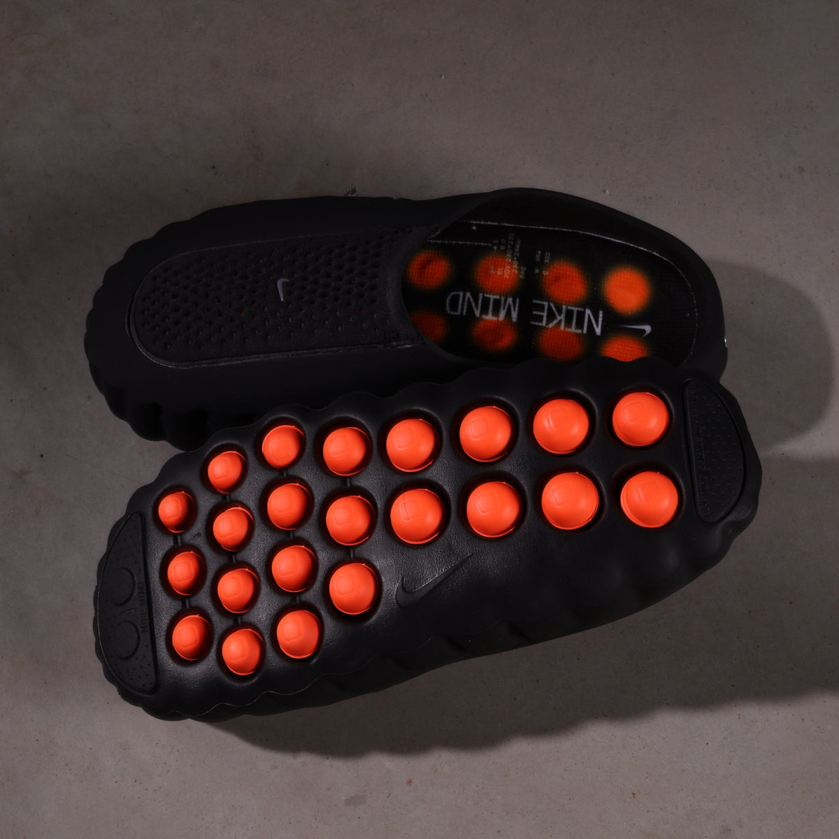 Nike Mind 001 Slide Black Chrome
